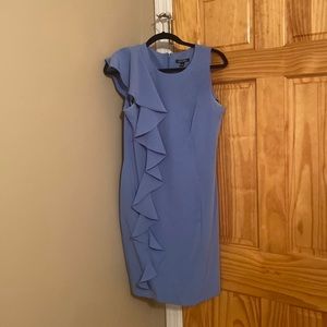 Blue cocktail dress